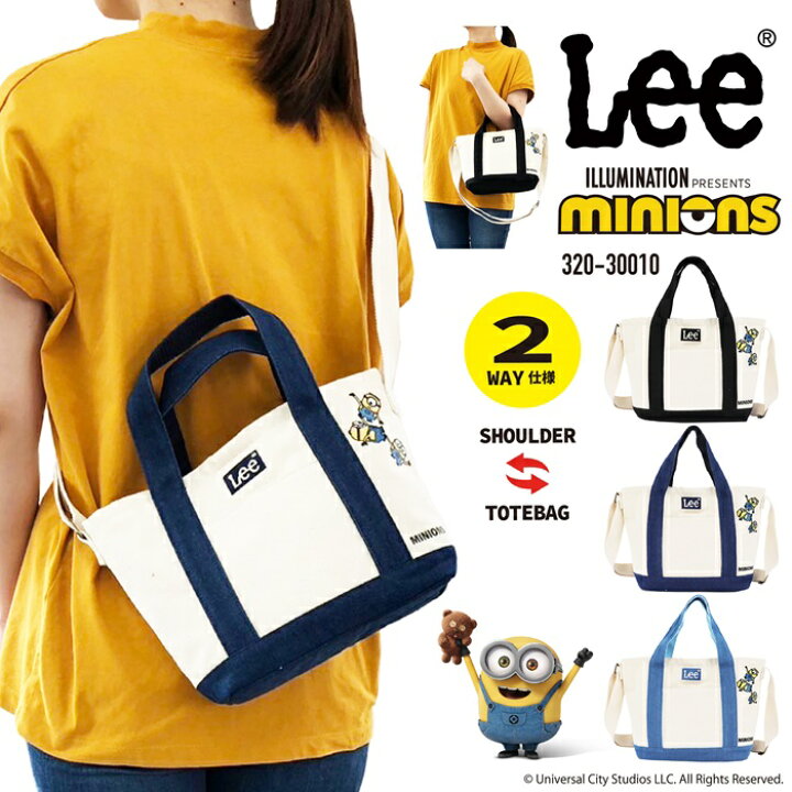 楽天市場】LEE リー 2WAYキャンバスショルダーミニトートバッグ  