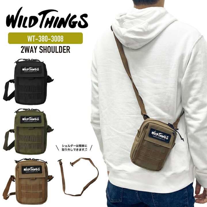 楽天市場】WILDTHINGS ワイルドシングス ショルダーバッグ ミニ 