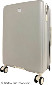 Wpc. Patterns ダブリュピーシー キャリーケース スーツケース 58L 66L マチ拡張 キャスターストッパー ジッパータイプ 軽量 4輪 静音キャスター Mサイズ 4泊5日 5泊6日 男女兼用 Sincere シンシア 69001