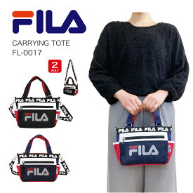 FILA フィラ 2WAYミニショルダートートバッグ Sサイズ ショルダーバッグ ラウンドバッグ ゴルフバッグ ミニバッグ サブバッグ カジュアル ゴルフ 弁当バッグ お散歩バッグ 斜め掛け おしゃれ 軽量 小物収納 男女兼用 FL-0017 【母の日】【totebag】【SS2309】