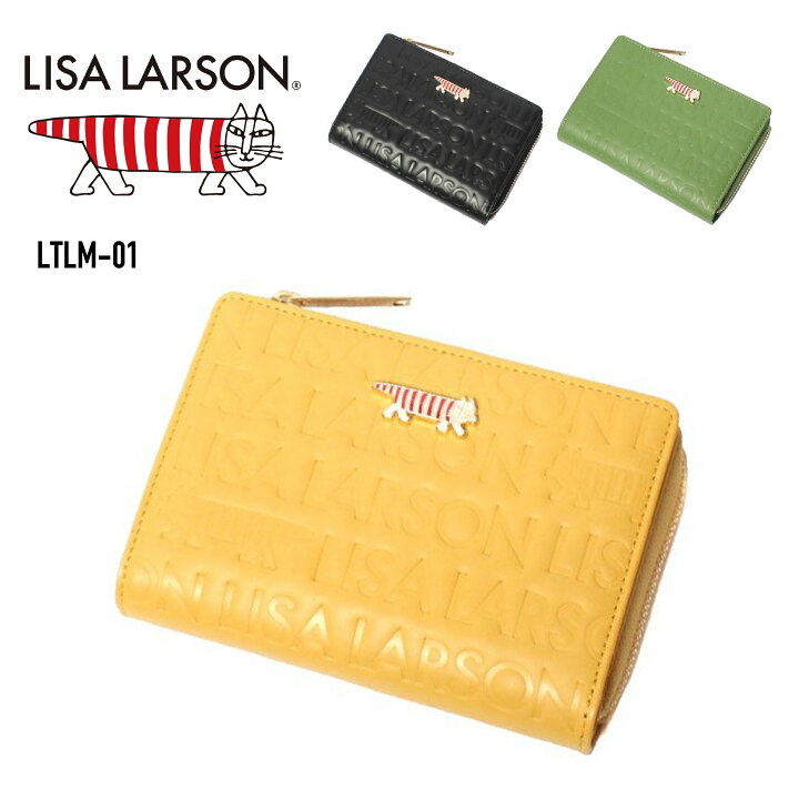 楽天市場】【あす楽】 LISA LARSON リサラーソン 二つ折り財布 ミドル  