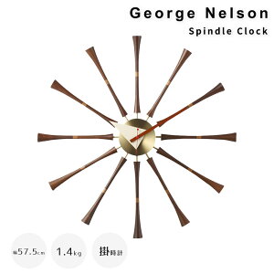 George Nelson�i�W���[�W�E�l���\���j Spindle Clock�i�X�s���h�� �N���b�N�j �W���[�W�l���\�� �l���\���N���b�N �X�s���h���N���b�N �~�b�h�Z���`�����[ �f�U�C�i�[�Y ���v���_�N�g ���v �N���b