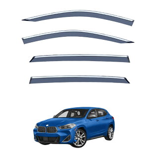 �ɓK�p BMW X2 F39 2018-2023 ��p �h�A�o�C�U�[ �ԗp���C���K�[�h ���I�A�N������ �h�J�� ���؂艹�y�� �J�X�^���J�[�p�[�c �T�C�h�o�C�U�[�Z�b�g ���悯�΍� �ʔN�g�p �ԊO�����i ���h�~ �ȒP��