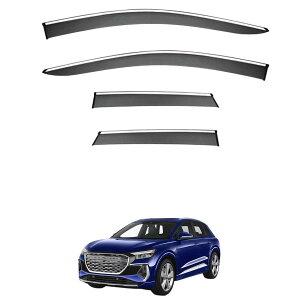 �ɓK�p �A�E�f�B Q4 e-tron 2022+ ��p �h�A�o�C�U�[ �ԗp���C���K�[�h ���I�A�N������ �h�J�� ���؂艹�y�� �J�X�^���J�[�p�[�c �T�C�h�o�C�U�[�Z�b�g ���悯�΍� �ʔN�g�p �ԊO�����i ���h�~ 