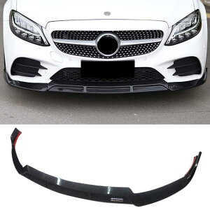 ���b�v�X�|�C���[ 2019-2022 �x���c C�V���[�Y W205 C200 C300 C43 AMG BARBUS�X�^�C�� �t�����g���b�v ABS������ �����荕�h���ς� �t�����g�X�|�C���[ 3������ �G�A���p�[�c