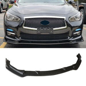 �C���t�B�j�e�B Q50 �t�����g�X�|�C���[ 2014-2017 INFINITI Q50 Base Model �p �t�����g���b�v �����p�[�c ���b�v�X�|�C���[ �J�[�{���� ABS �h���ς�