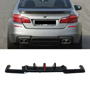 F10 ���A�f�B�t���[�U�[ 2010-2016 BMW F10 M5 528i 530i �G�A���p�[�c ���A�X�|�C���[ �O���X�u���b�N ���A�o���p�[�X�|�C���[ LED���C�g�t