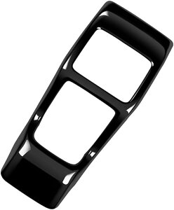 適用于 HONDA VEZEL ヴェゼル RV3/RV4/RV5/RV6 専用設計 内装リア エアコンパネル 内装 インテリアパネル アクセサリー (ピアノブラック)