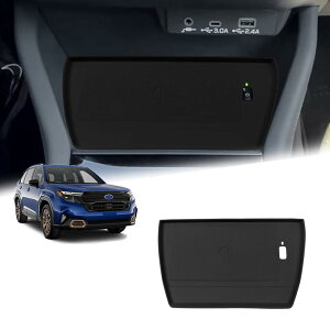 新型 フォレスター SL5 SLG 6代目(2025年4月現行)カスタムパーツワイヤレス充電シリコンパッド中央制御ワイヤレス充電保護パッド車種専用設計傷に強い耐摩耗性内装パーツ取り付け簡単 フ