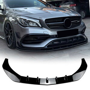 �u���b�N �t�����g�o���p�[ ���b�v�f�B�t���[�U�[ �X�|�C���[�X�v���b�^�[ �x���c CLA �N���X C117 CLA200 260 CLA45 AMG 2016-2019�ɑΉ�