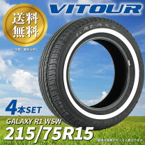 楽天市場】195/65r15 vitour ホワイトリボンの通販