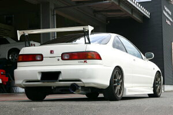 GP SPORTS EXAS EVO Tune マフラー インテグラ タイプR DC2 『JASMA認定 車検対応』『車高短対応』オールステンレス＆チタンスライドテールマフラー◆ジーピースポーツ エグザス エボチューンGPスポーツ