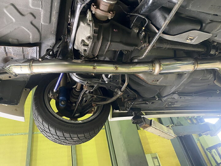 楽天市場】GP SPORTS EXAS Racing Exhaust S14/S15 サブ付き 