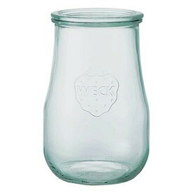 WECK（ウェック）/TULIP 1500ml ガラスキャニスター 保存容器 チューリップ 瓶 ドイツ ガラス製 果実酒 漬物 らっきょう シリアル 乾物 容器 密閉 キッチン おしゃれ WE-738