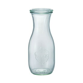 WECK（ウェック）/ JUICE JAR 500ml ガラスキャニスター 保存容器 ジュースジャー 瓶 ドイツ ガラス製 ピッチャー ジュース ウォーター 水 スムージー ミルク 牛乳 花瓶 水耕栽培 WE-764