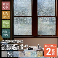 防犯対策 2枚組 窓 目隠し フィルム 結露防止シート 2枚 窓 目隠しシート フィルム 目隠し 結露防止 結露…