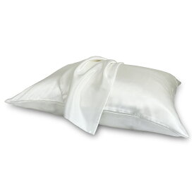 日本製 プレミアム シルク 枕カバー 両面 シルク100％ ファスナー式 ヘアケア 枕カバー 美容 19匁 6A ピロケース まくらカバー シルク枕カバー 洗える 枕カバー 43×63cm 絹 6Aランク 枕 ピローケース シルク 髪 肌 艶 高級 日本 国産 おしゃれ