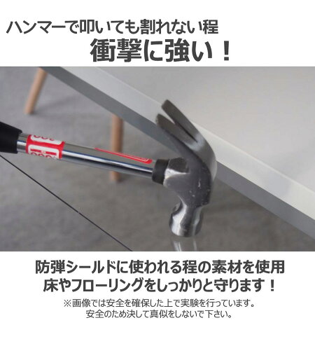 【送料無料】【即納】冷蔵庫マットキズ防止凹み防止へこみ防止Sサイズ53×62cm〜200Lクラス無色透明【国内正規1年保証】床保護防音シート傷防止フローリング保護保護シート保護マット床暖房対応耐熱衝撃吸収引っ越し一人暮らし新生活
