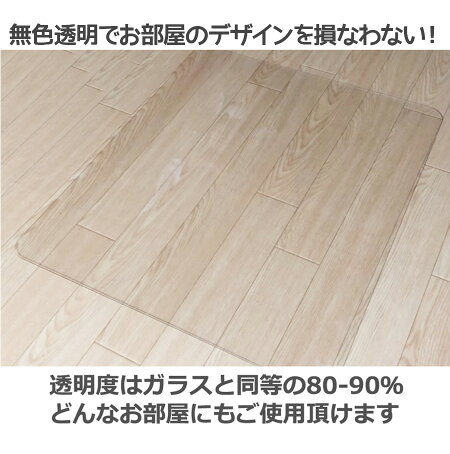 【送料無料】【即納】冷蔵庫マットキズ防止凹み防止へこみ防止Sサイズ53×62cm〜200Lクラス無色透明【国内正規1年保証】床保護防音シート傷防止フローリング保護保護シート保護マット床暖房対応耐熱衝撃吸収引っ越し一人暮らし新生活