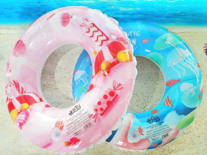 楽天市場 メール便送料無料 即納 浮き輪 2色 50サイズ浮輪 フロート うきわ 浮き具 フローティング プール 海 川 水遊び 水あそび プール 海水浴 川遊び ビーチ レジャー 面白い ユニーク ドーナツ 夏 夏休み スポーツ アウトドア おもちゃ 可愛い ノップノップ