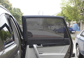 サンシェード 2枚 車 サイド用 UVカット カーテン 車窓日よけ マグネット式 カーシェード 日よけ カーサンシェード 簡単着脱 フロントウインドウ リアウィンドウ リア 窓 運転席 助手席 後部座席 ブラインド 目隠し 盗難防止 プライバシー保護 メール便送料無料