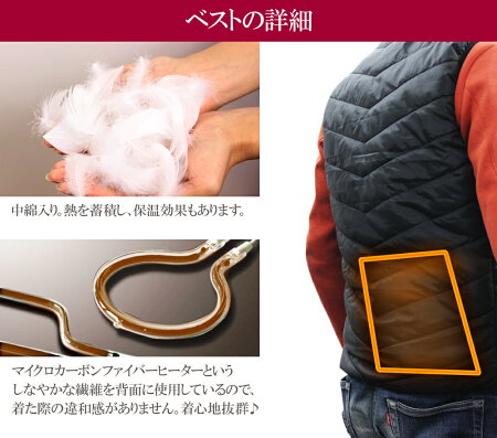 【送料無料】【即納】充電式発熱ベストメンズレディース男女兼用S〜LXL〜4XLヒートベストヒーターインナー防寒着バイク自転車釣りキャンプスキー防寒防風バッテリーUSB充電暖かい温める軽い
