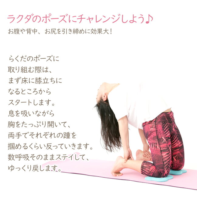 楽天市場 送料無料 即納 ヨガニーパッド ヨガパッド 膝あて ヨガ ストレッチ ポーズ サポート ピラティス ホットヨガ プロップス フィットネス ストレッチ トレーニング エクササイズ 器具 おしゃれ デザイン Yoga ノップノップ楽天市場店