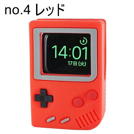アップルウォッチ 充電スタンド 昭和 レトロ ゲーム機型 アップルウォッチスタンド Apple Watch 充電器 卓上 インテリア コンパクト ユニーク 雑貨 面白いプレゼント ランキング お祝い