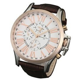 国内正規品 サルバトーレマーラ 時計 メンズ SM14123-PGWH ビジネス 男性 時計 誕生日 ギフト 内祝い 父の日 お祝い