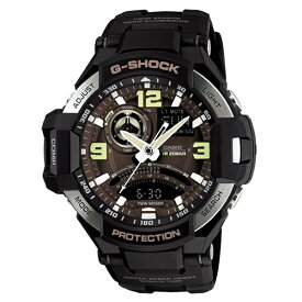 カシオ G-SHOCK Gショック 時計 メンズ 腕時計 SKY COCKPIT スカイコックピット 防水 アナデジ オールブラック 海外モデル GA-1000-1B ビジネス 男性 誕生日 ギフト 卒業 入学 お祝い