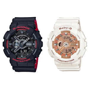 CASIO �J�V�I G�V���b�N �x�r�[G �r���v ��\ �y�A�E�H�b�` �f�W�^�����A�i���O �A�i�f�W ���b�h×�u���b�N ���[�Y�S�[���h×�z���C�g 20�C���h��/10�C���h�� �C�O���f�� GA-110HR-1ABA-110-7A1 ������ 
