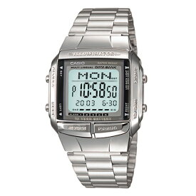 国内正規品 メーカー1年間保証付き カシオ 時計 メンズ レディース ユニセックス 腕時計 データバンク シルバー DB-360-1AJH ビジネス 男性 誕生日 ギフト 内祝い 父の日 お祝い