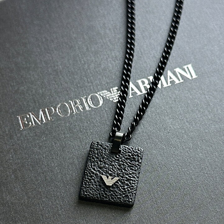 EMPORIO ARMANI ネックレス EGS2941001 ブラック