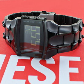 ディーゼル 腕時計 デジタル メンズ おしゃれ スクエア 四角 ブレスレットウォッチ 大きい時刻表示 メンズ腕時計 ステンレスベルト クリフハンガー 誕生日プレゼント DIESEL 卒業 入学 お祝い