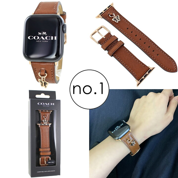 楽天市場】コーチ アップルウォッチ ベルト バンド レディース 母の日  