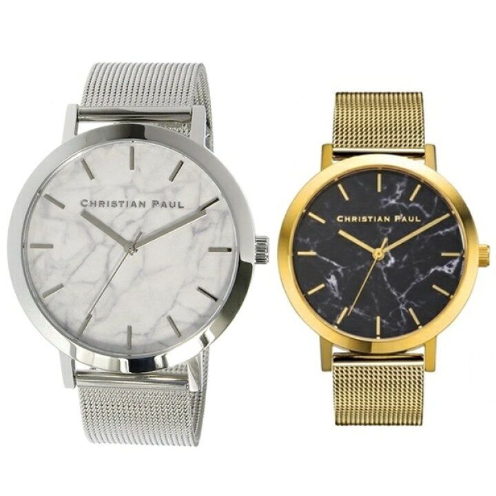 楽天市場】【無料特典付き！】クリスチャンポール 時計 ペアウォッチ  