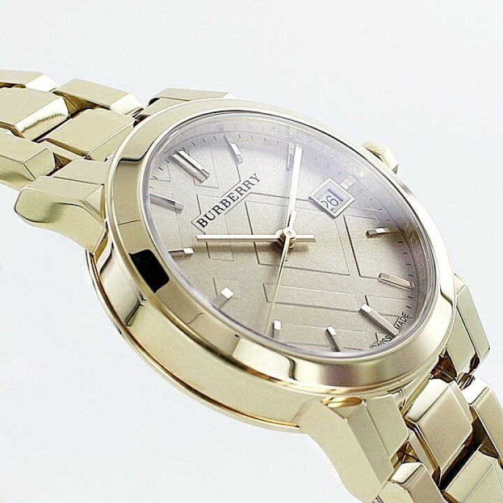 楽天市場】バーバリー 時計 レディース 腕時計 シティ ゴールド デイカレンダー BU9134 時計 誕生日 お祝い ギフト 合格 入学 卒業 社会人  記念日 母の日 父の日 2022 : ペアウォッチ 腕時計 ノップル