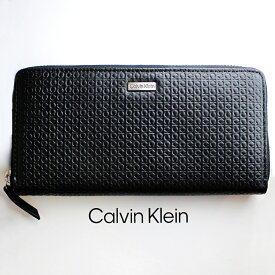 【訳あり 箱ボロ BOXアウトレット】カルバンクライン メンズ 長財布 革 財布 ブラック スキミング防止 男性 祝い 敬老の日 男性 喜ばれる 実用的 プレゼント 成人 卒業 入学