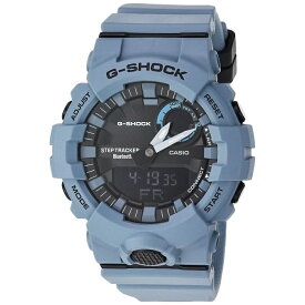 CASIO G-SHOCK カシオ Gショック 加速度センサー 距離計測 スマートフォン連携 Bluetooth ライフログ アクティビティ カッコいい おしゃれ ファッション カジュアル メンズ 腕時計 アナデジ ブルー カラー 学生 学校生活 部活 社会人 サークル 内祝い 父の日 お祝い