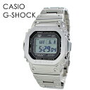 CASIO G-SHOCK Gショック ジーショック カシオ 時計 メンズ 父の日 腕時計 手表 ORIGIN オリジン 電波 タフソーラー Bluetooth搭載 スマートフォンリンク フルメタル シルバー GMW-B5000D-1JF【国内正規品】ビジネス 男性 誕生日 ギフト お洒落 記念日 ランキング お祝い