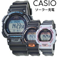 ソーラー カシオ デジタル 電池交換不要 腕時計 手表 ランニングに最適 マラソン ウォーキング 大きすぎ…