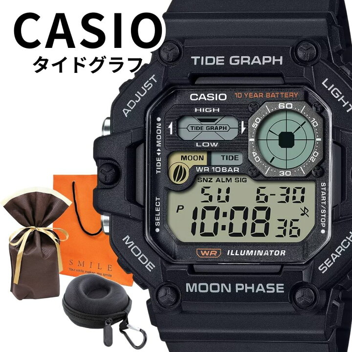 楽天市場】ラッピング済 ギフトセット 正規品 カシオ 腕時計 メンズ 