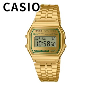 CASIO カシオ 腕時計 デジタル 見やすい 軽い メンズ レディース キッズ シンプル レトロ ゴールド 日付 中学生 高校生 大学生 ビジネス 誕生日プレゼント 男性 女性 子供 親 お祝い ギフト ク