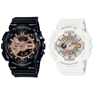 �J�V�I �r���v ��\ �h�� �y�A�E�H�b�` G-SHOCK×BABY-G �W�[�V���b�N×�x�r�[�W�[ �u���b�N �z���C�g ���ʃy�ABOX GA-110MMC-1AJFBA-110XRG-7A ���l ���� ���w