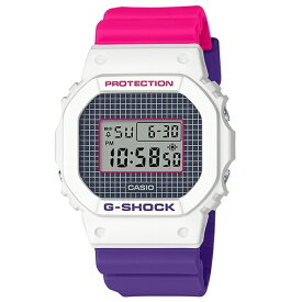 CASIO G-SHOCK Gショック ジーショック カシオ 時計 メンズ レディース 腕時計 デジタル 90年代 90'S スクエアフェイス ブルー パープル ピンク ジオメトリック SPECIAL COLOR DW-5600THB-7誕生日 ギフト 内祝い 母の日 お祝い