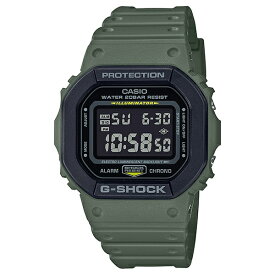 CASIO G-SHOCK Gショック ジーショック カシオ 時計 メンズ レディース 腕時計 スクエアフェイス デジタル 新構造 SPECIAL COLOR Utility Color カーキ グリーン DW-5610SU-3 海外モデル ビジネス 男性 誕生日 ギフト 記念日 内祝い 母の日 お祝い