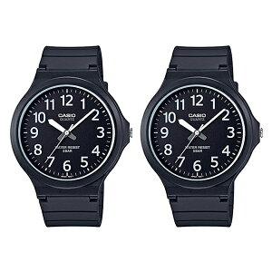 �y�������K�i�zCASIO �J�V�I �r���v ��\ ���g���ȃy�A�E�H�b�` �`�[�v�J�V�I �`�v�J�V �����f��2�{�g �V���v�� �A�i���O �� �u���b�N �� MW-240-1BJHMW-240-1BJH ���l ���� ���w
