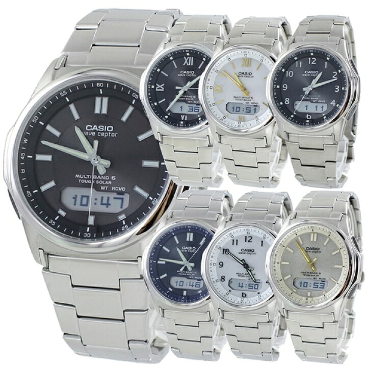 楽天市場】電波ソーラー 腕時計 手表 使いやすい カシオ 国内正規品  