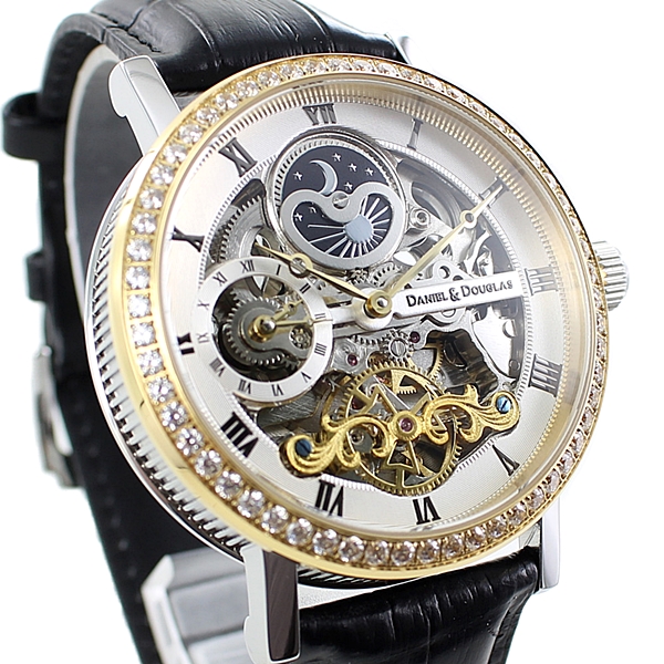 楽天市場】自動巻き 機械式 スケルトン メンズ ブランド 腕時計