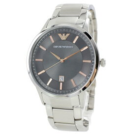新作 エンポリオアルマーニ 時計 メンズ 腕時計 クラシック シルバー ステンレス AR2514 ビジネス 男性 時計 誕生日 ギフト 内祝い 母の日 お祝い